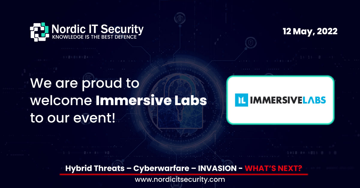 Become cyber resilient by turning human capabilities into strategic security controls with <a href="/immersivelabs/">Immersive</a>. Join us on 12th of May on #NordicITSecurity and find out more.

lnkd.in/dWuZs5nU