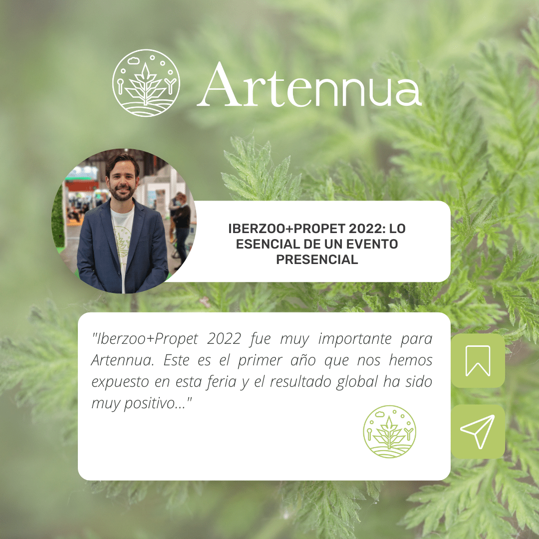 artennua's tweet photo. Hoy destacamos la publicación del blog ✍️  "Doggy Copywritter" sobre la última edición @IberzooPropet🐾 en IFEMA  Madrid donde 🌿@Artennua® participó por primera vez. La autora del blog, Verónica Andrea Fernández recogió el testimonio de nuestro Veterinary Account Manager. https://t.co/4FWVuQanfS