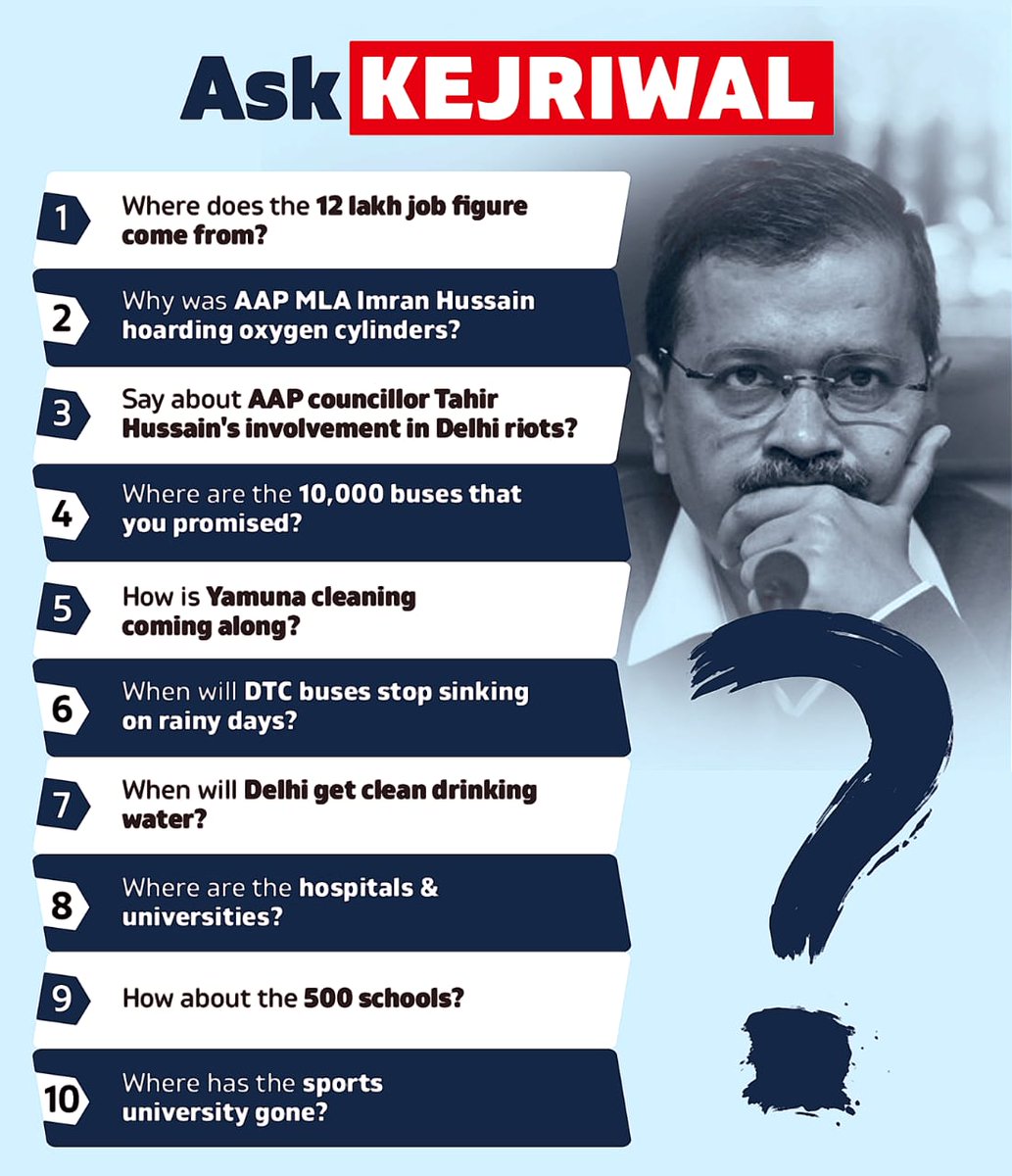 Please answer Kejriwal ji!

Or you will say like you did it in the past on national television or your so called YouTube Channel that, "It is also the fault of the Central Government!"

<a href="/ArvindKejriwal/">Arvind Kejriwal</a>