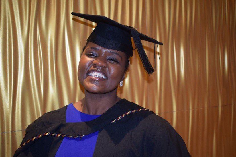 UWTSD's tweet photo. 🎓 Congratulations Sibu!
❤️ A proud moment for our BSc Health and Social Care & PCET graduate.
#UWTSDgraduation
Read Sibu’s story here 🔽
https://t.co/naoCrbpRNA https://t.co/4A9U7GfuiR