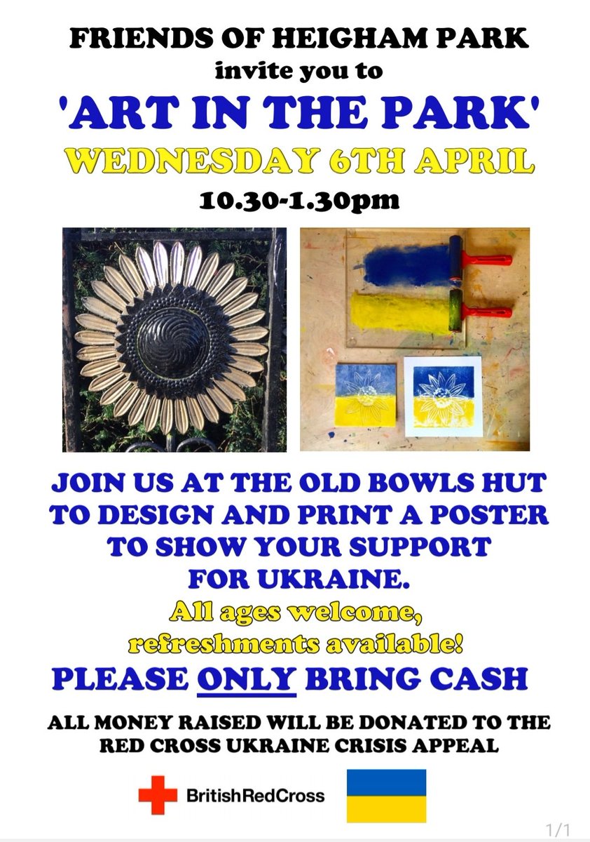 Put the date in your diary. What a wonderful way to support the people of Ukraine.