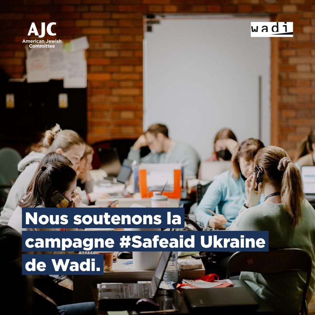 AJC_Paris's tweet photo. Avec des ONG locales, @Wadi_eV construit des systèmes de sécurité en 🇵🇱 pour protéger les femmes et les enfants réfugiés 🇺🇦 contre les abus et la traite des êtres humains. L’urgence ne doit pas être exploitée par des groupes criminels ! Nous soutenons la campagne #SafeAid Ukraine https://t.co/RJdAMKJGV7