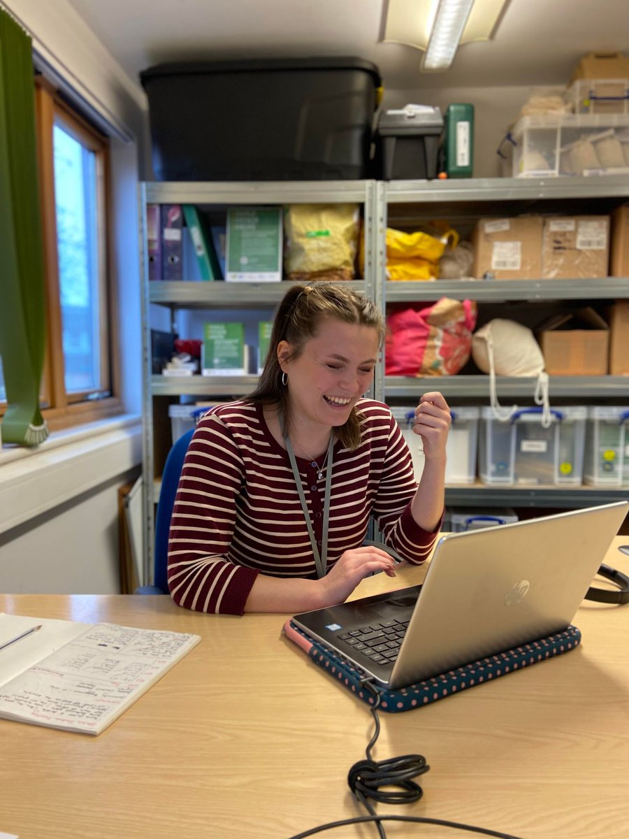 projectwildcic's tweet photo. We've told you how much our learners are enjoying Enable, Sustain, Thrive, but here is photographic proof that Lucy, the course facilitator, is enjoying it too! 

#employability #Sustainability #skills #freecourse #employabilityskills #environment #nature https://t.co/EKUJ5ybbU6