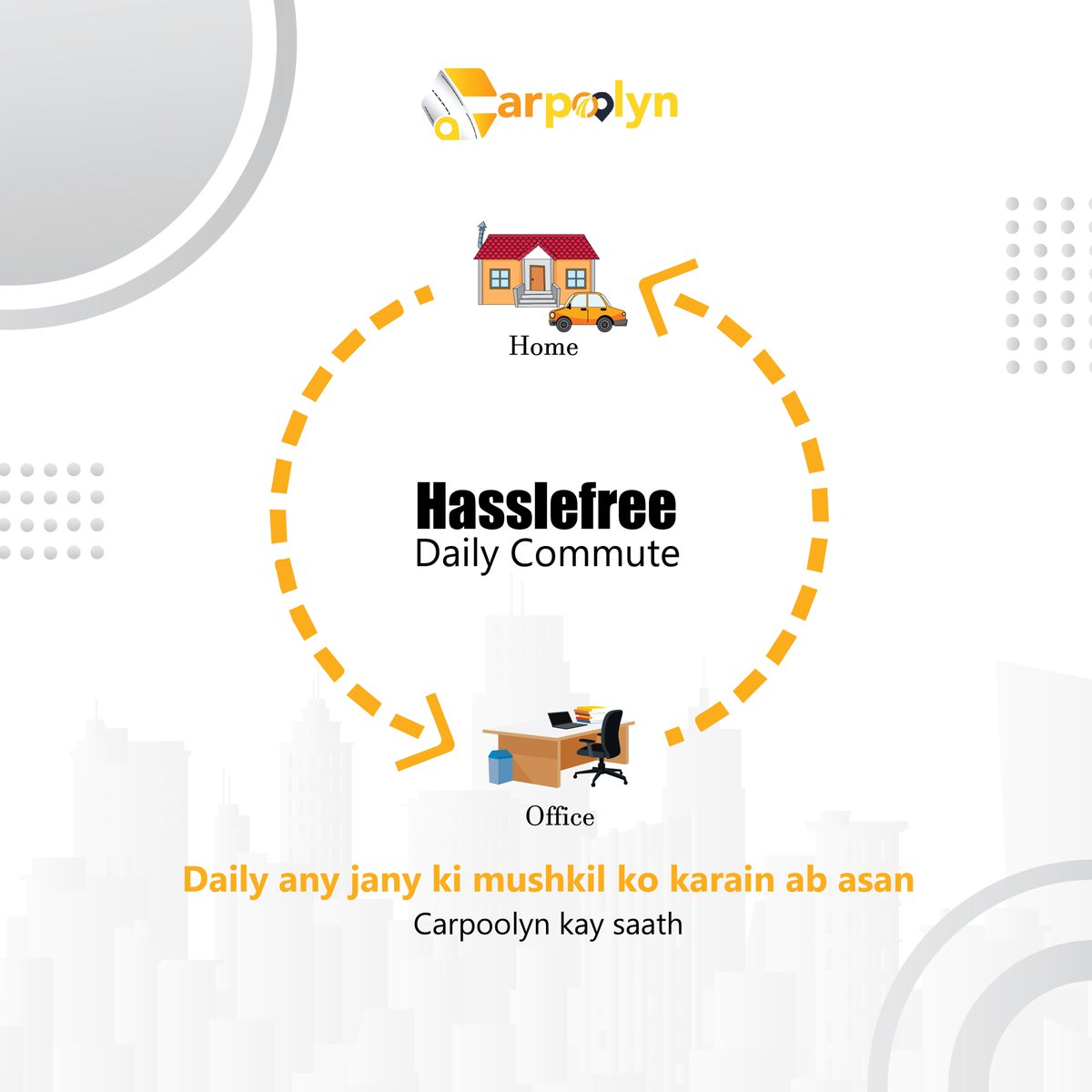carpoolyn's tweet photo. Make your daily commute hassle free, choose carpoolyn!
#carpool #carpoolpakistan #commuting #travel #ridesafe #carsharing #comfortablerides
For Android: https://t.co/QxTemm6syD
For iPhone: https://t.co/AGbmch46uQ https://t.co/e9Qn8Ox7qO