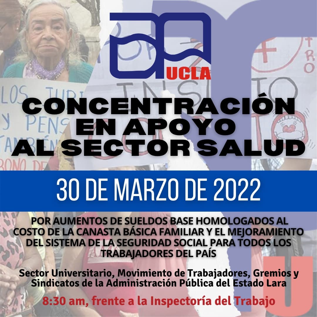 apuclagremio's tweet image. @apuclagremio llama a concentrarse el #30marzo frente a Inspectoría del Trabajo para acompañar a los trabajadores de la Salud en su justa protesta por aumentos de sueldos base, homologados al costo de la canasta básica familiar
 
#protestalaboral 
#sueldosjustos 
#homologacion