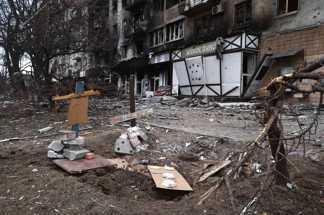 dattalion's tweet photo. 29th March 2022
Mariupol authorities published approximate numbers of civilian victims in the city: about 5,000 people, including 210 children, have been killed by the Russians since Feb.24. It is currently impossible to provide accurate statistics. #WhatIsTheRedLine #DATTALION https://t.co/GmpbyGlyDo