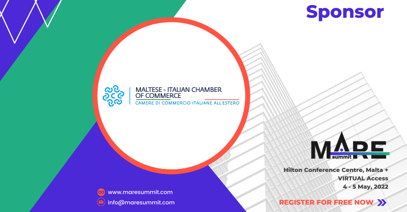 MareSummit's tweet photo. Meet our official sponsor, @CCItaloMaltese

🗓️ 4th - 5th MAY, 2022 | Hilton Conference Centre, #Malta + #Virtual

Join us and make your own #opportunities🌐🤝