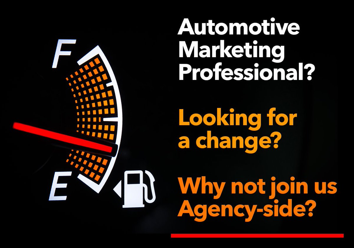 Are you an #Automotive #Marketing Professional who suspects it could be time for a change? Worn down being part of a global machine that cares more about numbers than people? Well it’s now time to change gear. weareacuity.com/jobs/strategic…