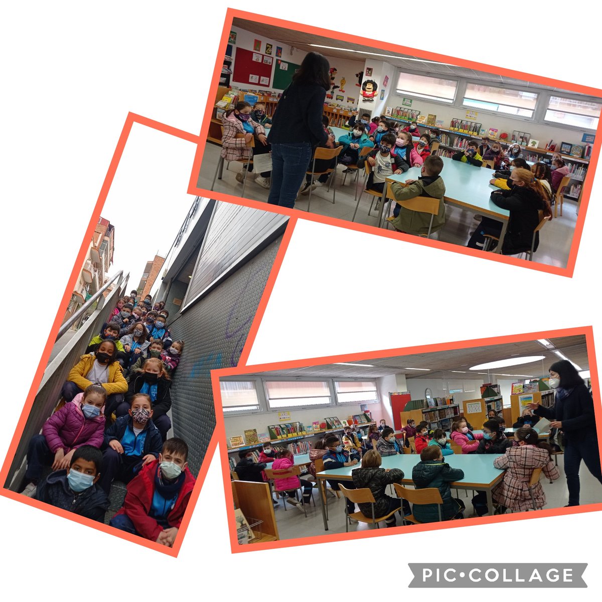 EscolaMariaWard's tweet photo. #2EPB Visitem la biblioteca del barri! https://t.co/YmGesjzioJ