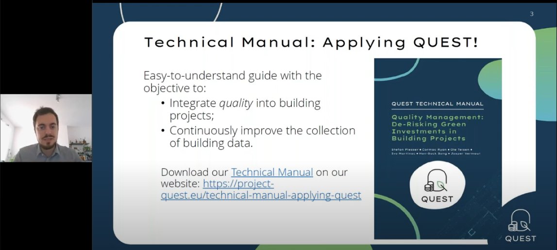 QUEST_H2020's tweet photo. 🤔Missed our #webinar last week on the #EUTaxonomy and how to de-risk #green #investments going into #building projects?

👉Watch the #recording now: https://t.co/8Y7meXoAgj https://t.co/0TgsEsu3jb