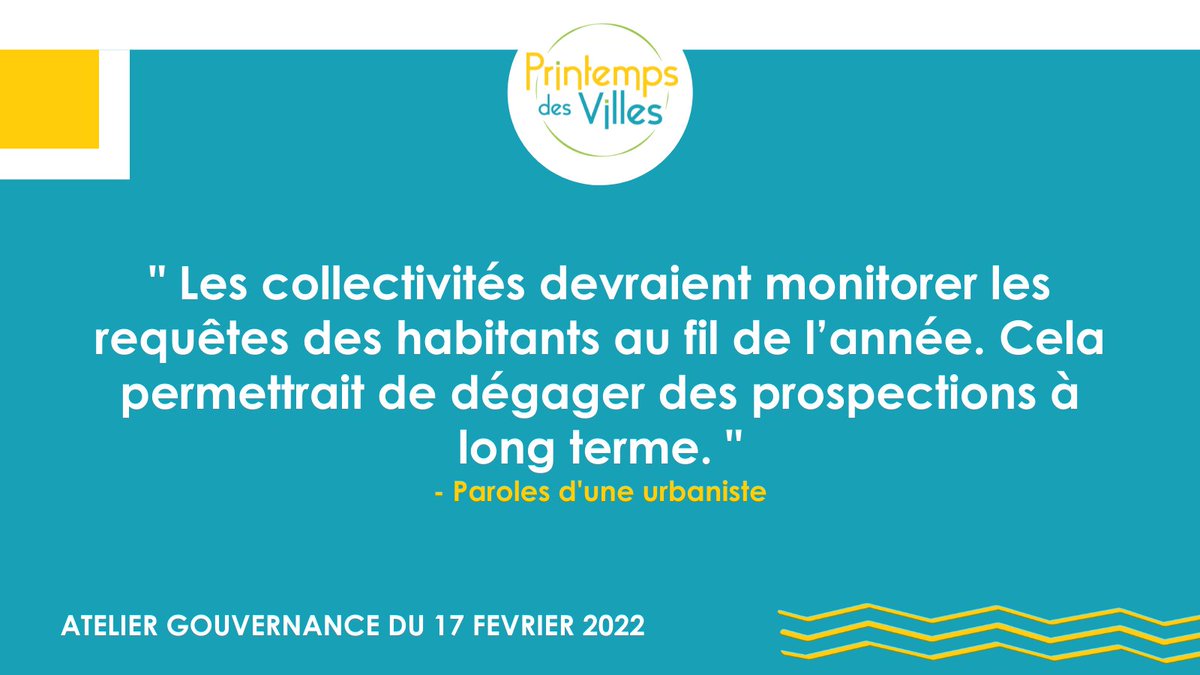 Faisons en sorte de renforcer l'implication du secteur public !