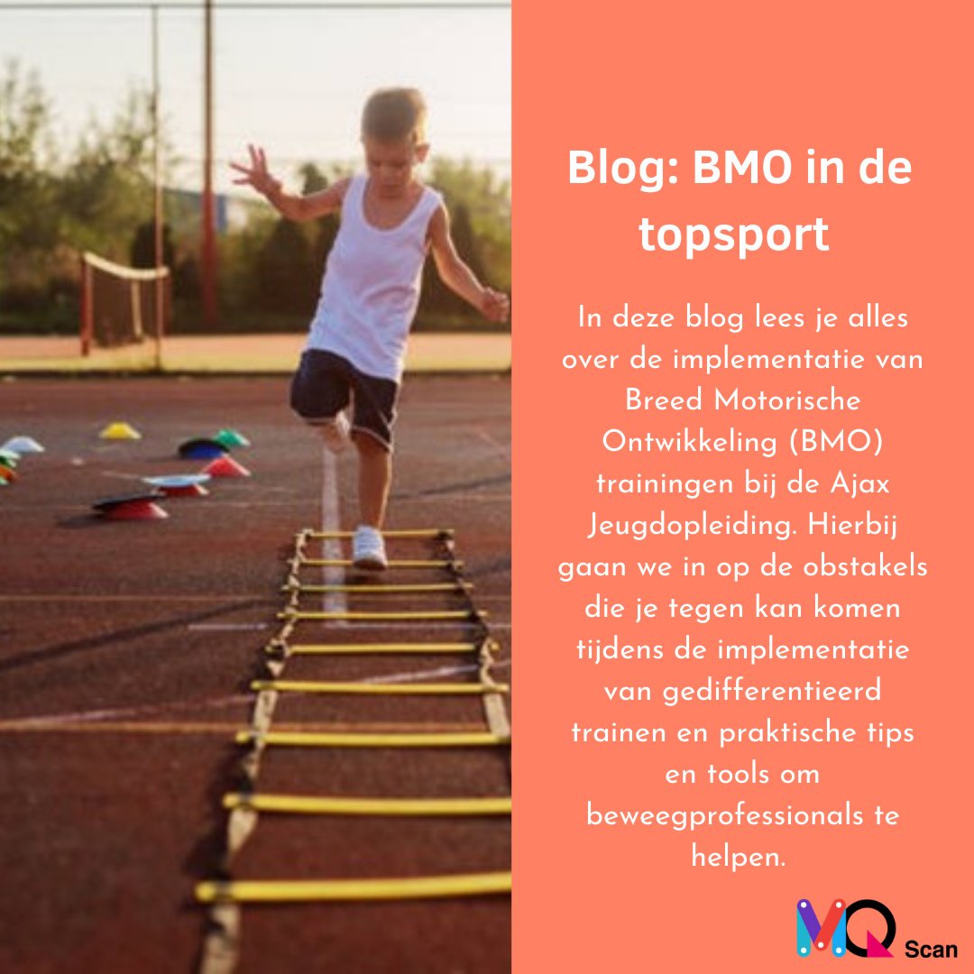 In deze blog lees je alles over de implementatie van BMO trainingen bij de Ajax Jeugdopleiding. Dit artikel gaat in op obstakels die tegen kan komen en praktische tips en tools om deze te overwinnen!
bit.ly/3NxSBov

#MQScan #Differentiatie #BMO #Blog