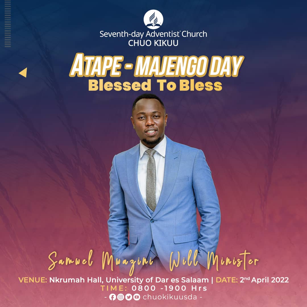 chuokikuusda's tweet photo. #ATAPE-MajengoDay
#ChuoKikuuSDA
#BlessedToBless
@CUngani https://t.co/9pzcMmEfEd