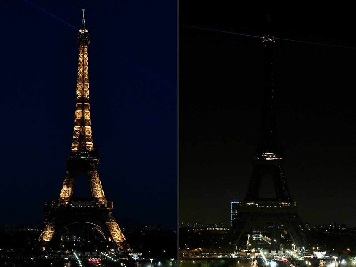 ade_busschaert's tweet photo. C'était ce week-end #EarthHour2022 
Pendant une heure, les lumières se sont éteintes à de nombreux endroits du monde, en signe d'engagement pour la planète 🤩
https://t.co/kbR3Paoxq9 https://t.co/i73oon7Su5