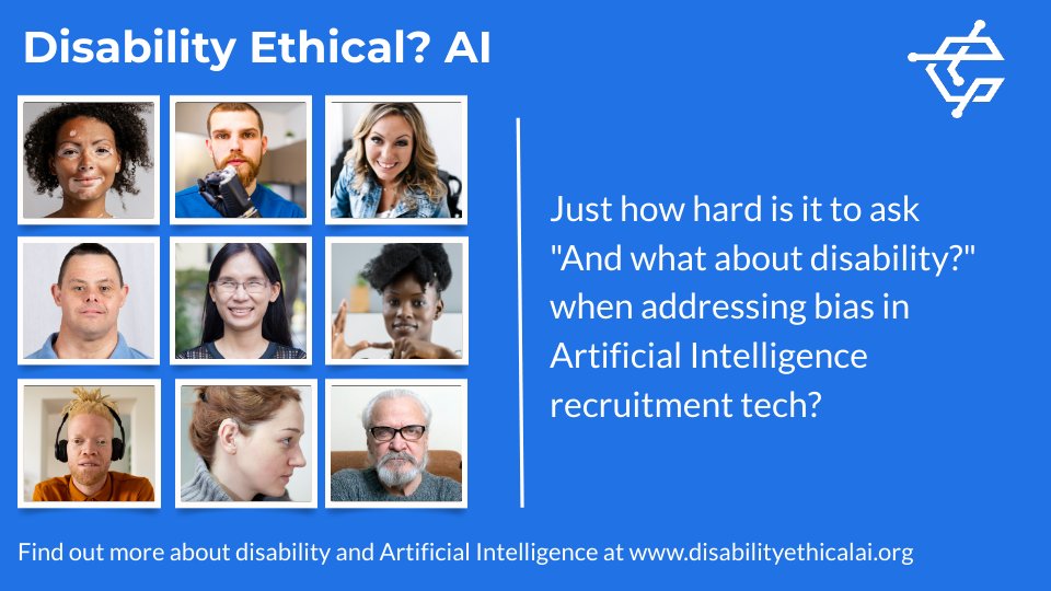 Disability Ethical? AI tweet media