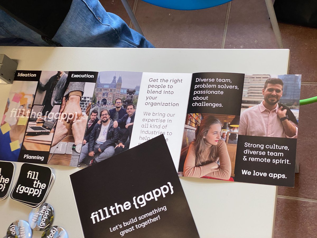 fillthegapp_'s tweet photo. Last Saturday we were at #BiznagaFest22. It was great to meet with a lot of people and had the opportunity to introduce our company. Can't wait to see you in next events!

Thanks to @gdgmalaga and to all of you who passed by our stand.

#devfest #android #ios https://t.co/NKyvNlquSt