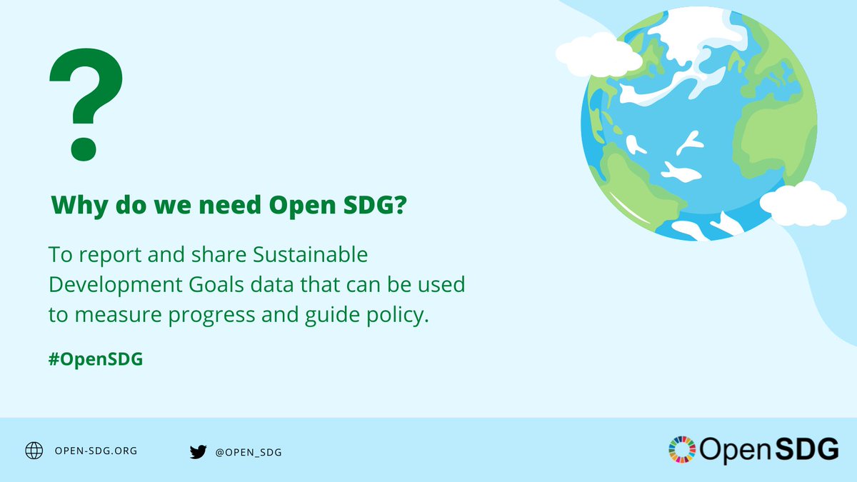 To achieve the #SDGs we need a global commitment to reporting and sharing data.

Open SDG is a free to use, open-source platform for managing and publishing SDG data. #OpenSDG
