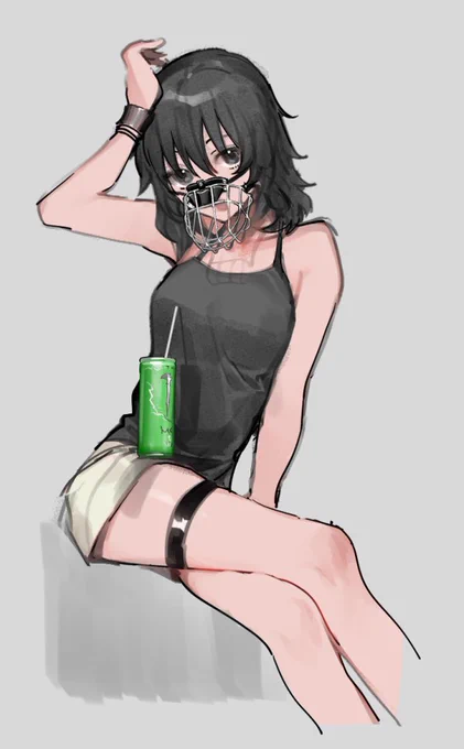 口輪の素材あるのめっちゃありがたい 