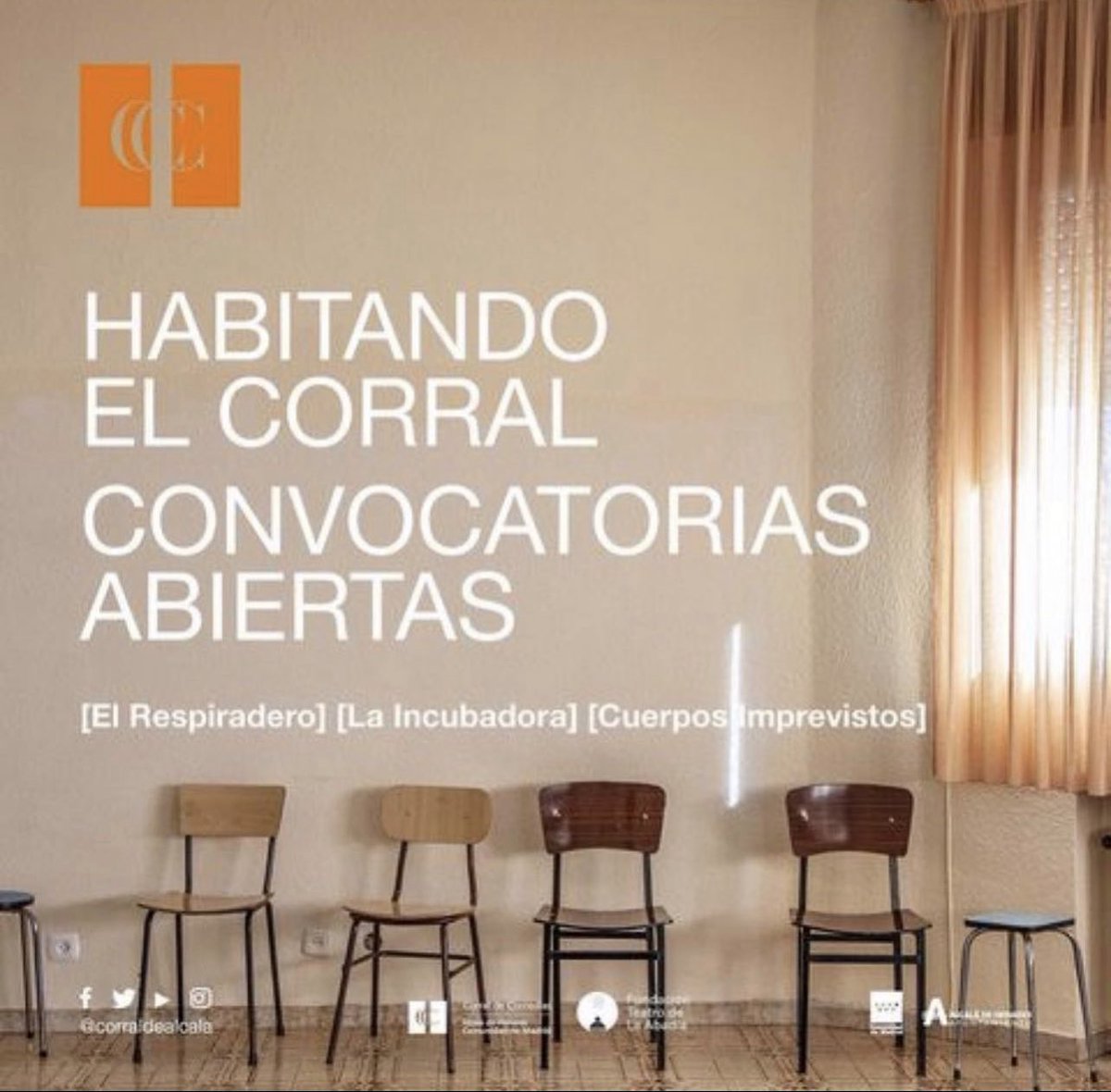 corraldealcala's tweet photo. Ya tenemos los 4 PROYECTOS SELECCIONADOS PARA LA [LA INCUBADORA] 🧡💥

👉🏽Divina Narciso de #ProduccionesKepler 
👉🏽 Comunidad de Laurencios de #LasLaurencias 
👉🏽El mundo y cómo se juega de Valentín y Novákova
👉🏽La esclava del demonio de #HELARTE

+info: https://t.co/7jChK4Vj1R https://t.co/bi0Rm5i06z