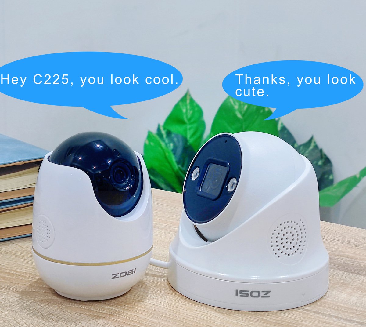 ZOSI_Official's tweet photo. Welcome our cool friend and cute friend, which one do you prefer?😁😁
Click #linkinbio to choose what you want.
.
.
#smarthome  #2wayaudio #Poe #ZOSI #surveillancecamera #homesecurity #businesssecurity #cutecamera #5MP #5mp https://t.co/WQwaX1Jjhb