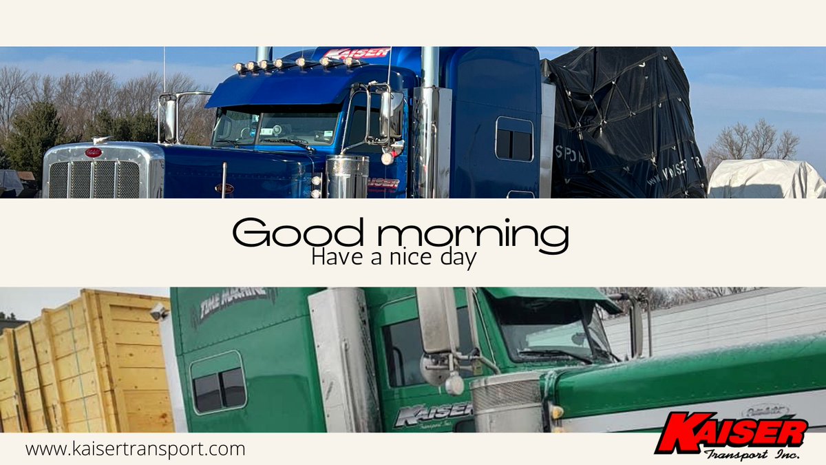 KaiserTransport's tweet photo. #truckdrivers #longhaul #flatbeddriver #companydrivers #otrdriver #kaiserstrong https://t.co/Myrv1XzbUT