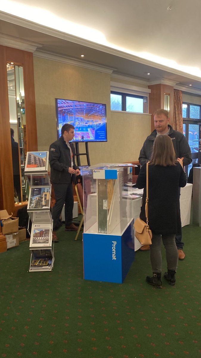 Out & about at another event today #FocusonFraming hosted by @LSF_association in Birmingham. If you're heading there to learn more about all things #lightsteelframe come & say hello! Our tech guys are here to discuss why our #thrubuild system provides the optimum housing solution https://t.co/zvbqIqClkB