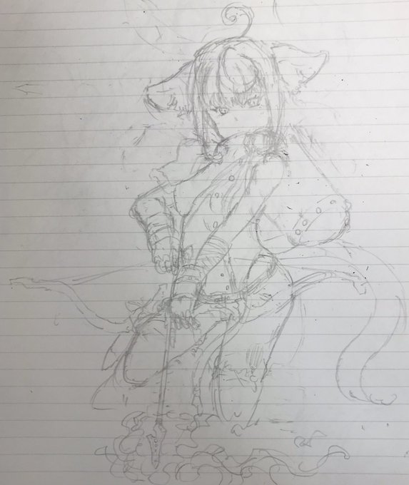 ガンダム以外も描けるようになりたいから練習してる 