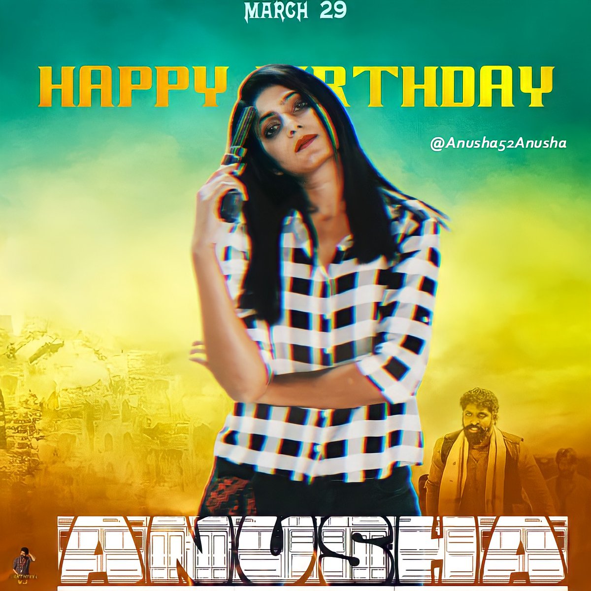 Vidhya_Pavni's tweet photo. #HBDAnusha
Design by @SAKTHIVEL_VJ1 π₯
@Anusha52Anusha β€οΈ https://t.co/1TkQmUYA9U