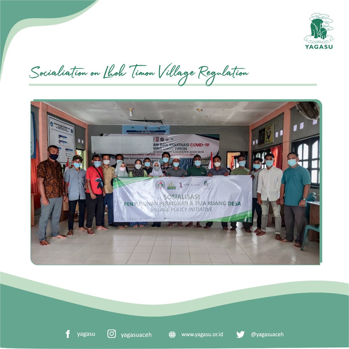 yagasuaceh's tweet photo. We hope that the people of Lhok Timon can maximize the potential of the village through the formation of village spatial plans, and the Village Regulation regarding the protection of mangroves and beaches in Lhok Timon Village. https://t.co/ckLL2Tlqec