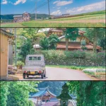 まるでアニメのワンシーンのような？田舎の風景が美しい!