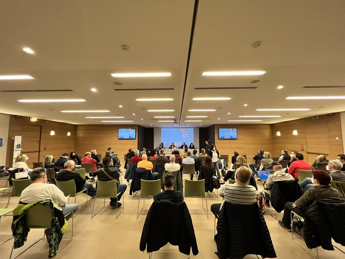 FemcaMBL's tweet photo. 🟢 CONSIGLIO GENERALE FEMCA MBL 🟢

Lavori in corso con la presenza del Seg. Gen. Reg. @Ronchi_Paolo_SG e del Seg. Gen. UST Mirco Scaccabarozzi.

🎤 “Ottima giornata di confronto e dialogo con i nostri delegati” il commento del Seg. Gen. MBL @tizianocogliati https://t.co/ZPzPeCsnff