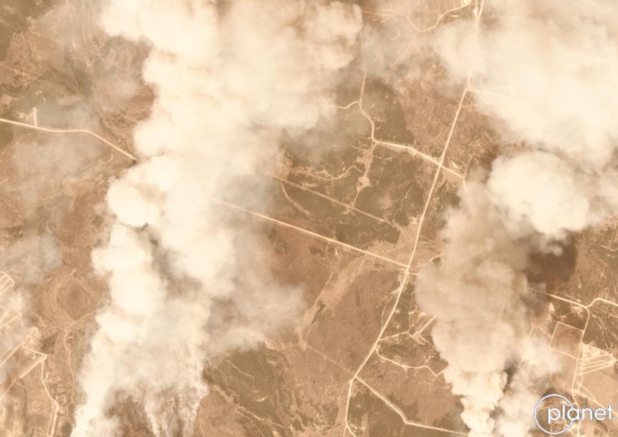 WED_explorer's tweet photo. π₯#Wildfires Burning in #Texas.
#CrittenburgComplex, Eastland Complex continue burning Monday.
Processed in π°@planet
#txfire #CrittenburgFire https://t.co/2DO9bqqg55