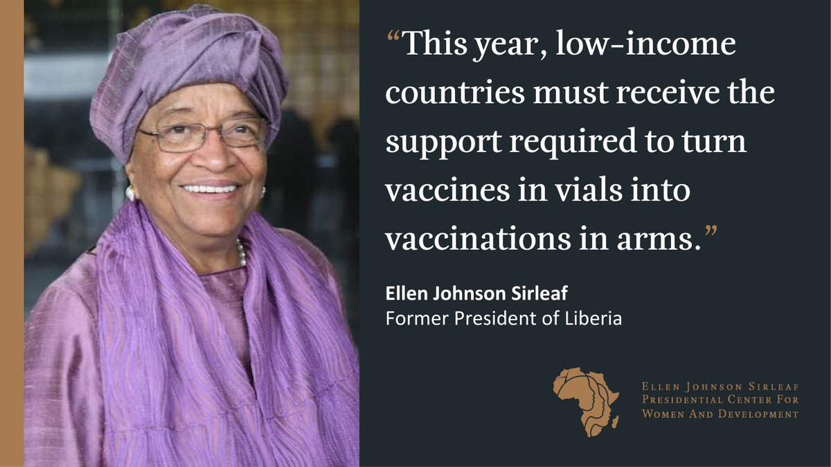 EJSCenter's tweet photo. Galvanizing momentum for equitable vaccinations is needed to overcome the fallout from #COVID19. Learn more from @MaEllenSirleaf’s recent address at this @UN high-level thematic debate, convened by @UN_PGA: https://t.co/P1I5A9h7w5 https://t.co/bq0Or6YHK3