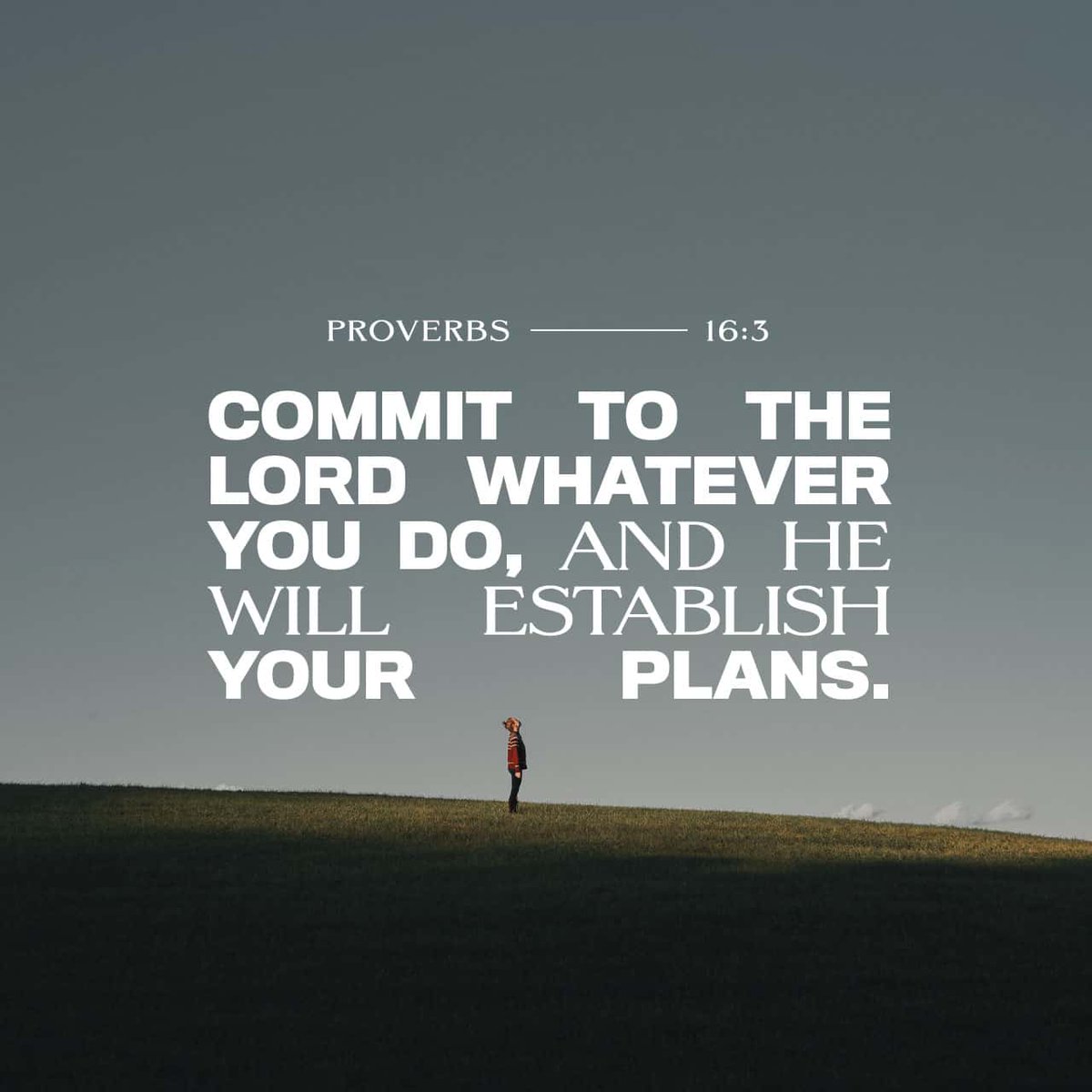 VIEWForHisGlory's tweet photo. Commit your actions to the Lord, and your plans will succeed.
Proverbs 16:3 NLT

https://t.co/cVJuYmYmmj https://t.co/fsmFPsJ74G