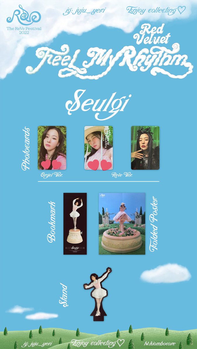 wheebuy's tweet photo. 🎼 #wheeshlist
asawa mo, asawa ko palit tayo 🫶
have: joy orgel pc, poster & standee , wendy reve pc & poster, yeri reve pc
want: seulgi counterparts prio yung may 💕
*for inclus 2 or more sana, also wtb 🫶
wtt lft red velvet feel my rhythm fmr trvf 2022 ph https://t.co/Ibczx2jphR