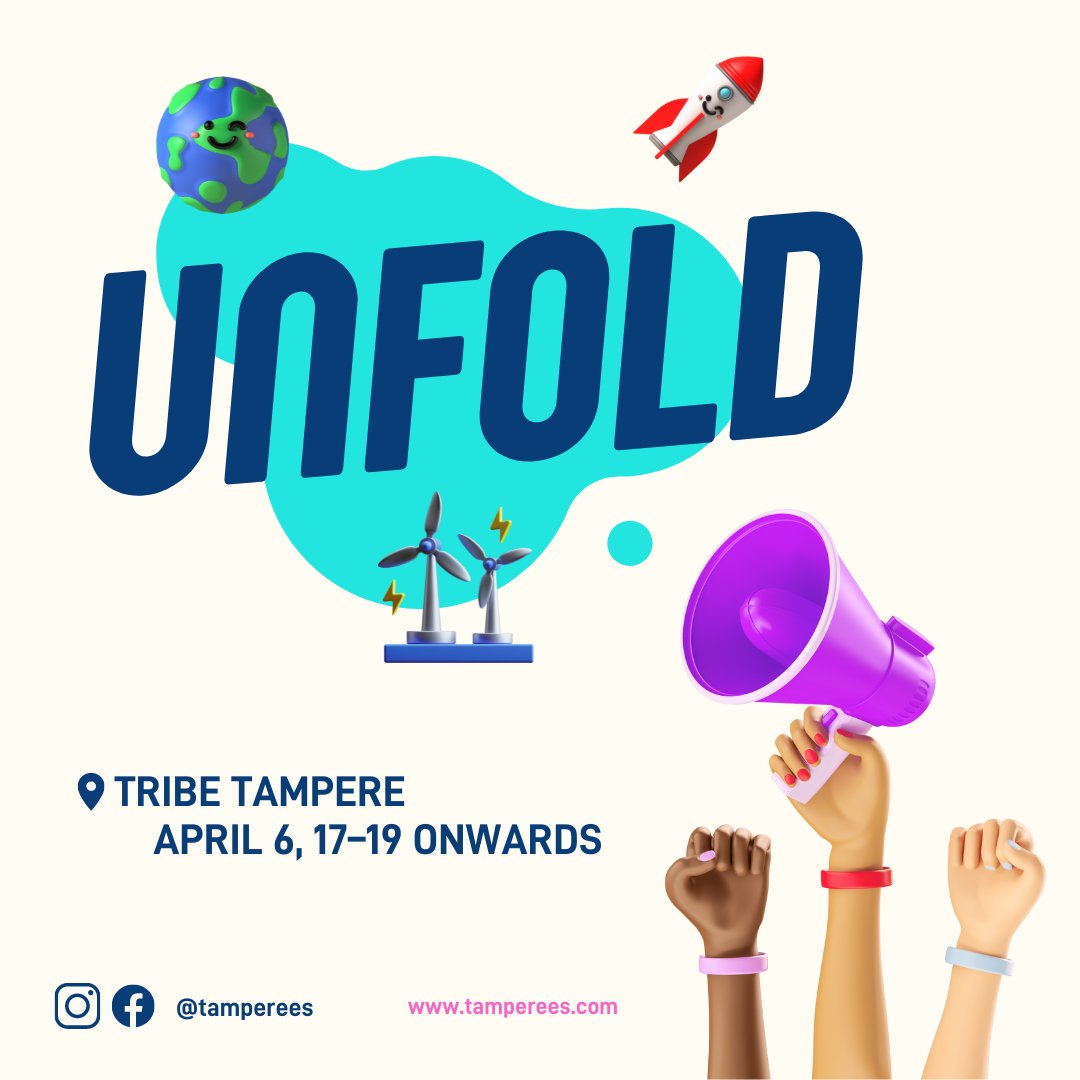 Unfold – impact tomorrow! 🌍

An event for innovating ideas and creating solutions for a positive impact on society with the help of social entrepreneurship. 🛠

More information in the registration form!

Link: forms.gle/CaKqK29zgVJRfS…