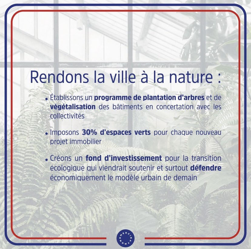Merci_Raymond's tweet photo. LES RAYMONDS FONT CAMPAGNE
#programme2 Artificialisation des sols

Rendons la ville à la nature, cohabitons ensemble et faisons pousser des bourgeons plutôt que du béton !🌱

Venez découvrir le reste de notre programme sur instagram !@merciraymond

#révolutionverte #greencity https://t.co/CVsKCGXq17