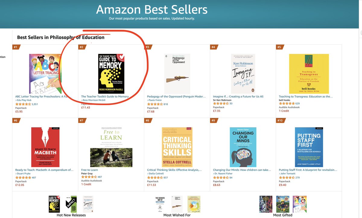 TeacherToolkit's tweet image. 3 months to go and the interest already in #GuideToMemory is exciting!!

I said it for #JustGreatTeaching, but this is my best work to date...

amzn.to/3iHK5VZ