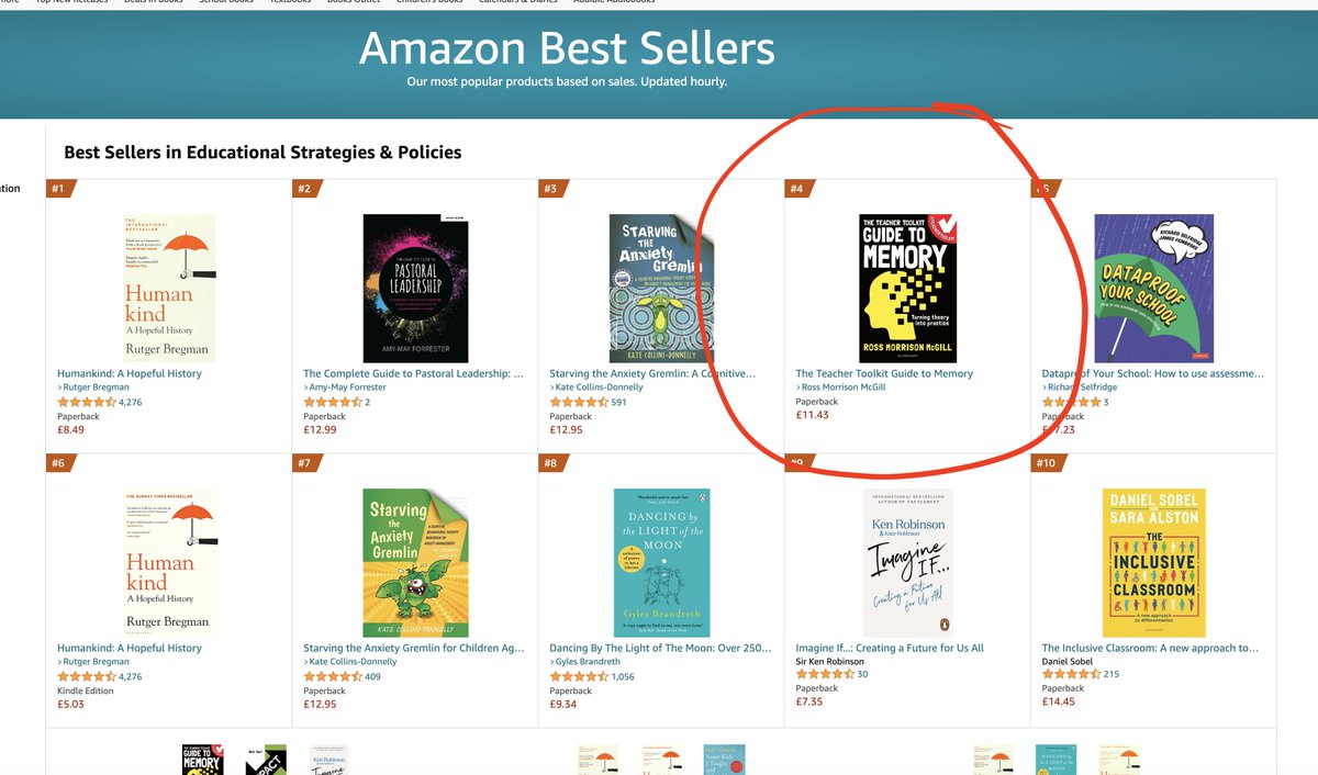 TeacherToolkit's tweet image. 3 months to go and the interest already in #GuideToMemory is exciting!!

I said it for #JustGreatTeaching, but this is my best work to date...

amzn.to/3iHK5VZ