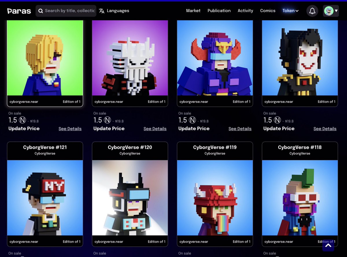 Cyborgverse's tweet photo. New Drop on Paras

https://t.co/Zaumk9iGuT https://t.co/kFiwtnDs5W