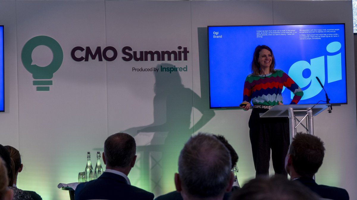 cmoinspired's tweet photo. Next up at the CMO Inspired Summit... Ogi's CMO, Mari Stevens highlights how hyper-local engagement is bringing brand benefit and delivering measurable results for our business.
#CMOInspired #CMO #Marketing #inspiredBmedia #CommunityEngagement #Brand https://t.co/cXYLi7NDbn