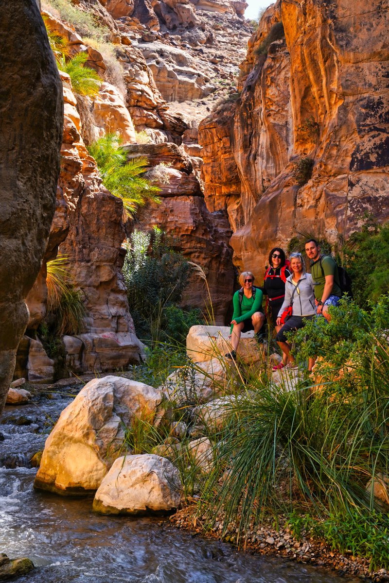 axisdmc's tweet photo. Wadi Bin Hammad in Karak is another beautiful #adventure #attraction on Jordan. A marvelous #canyon shaded by lush green #vegetation with hot natural #springs and fresh running cold water #streams.
Photos by our guests from Hungary - Thank you for sharing !
#jordan #alkarak https://t.co/HqvnD1kZ81