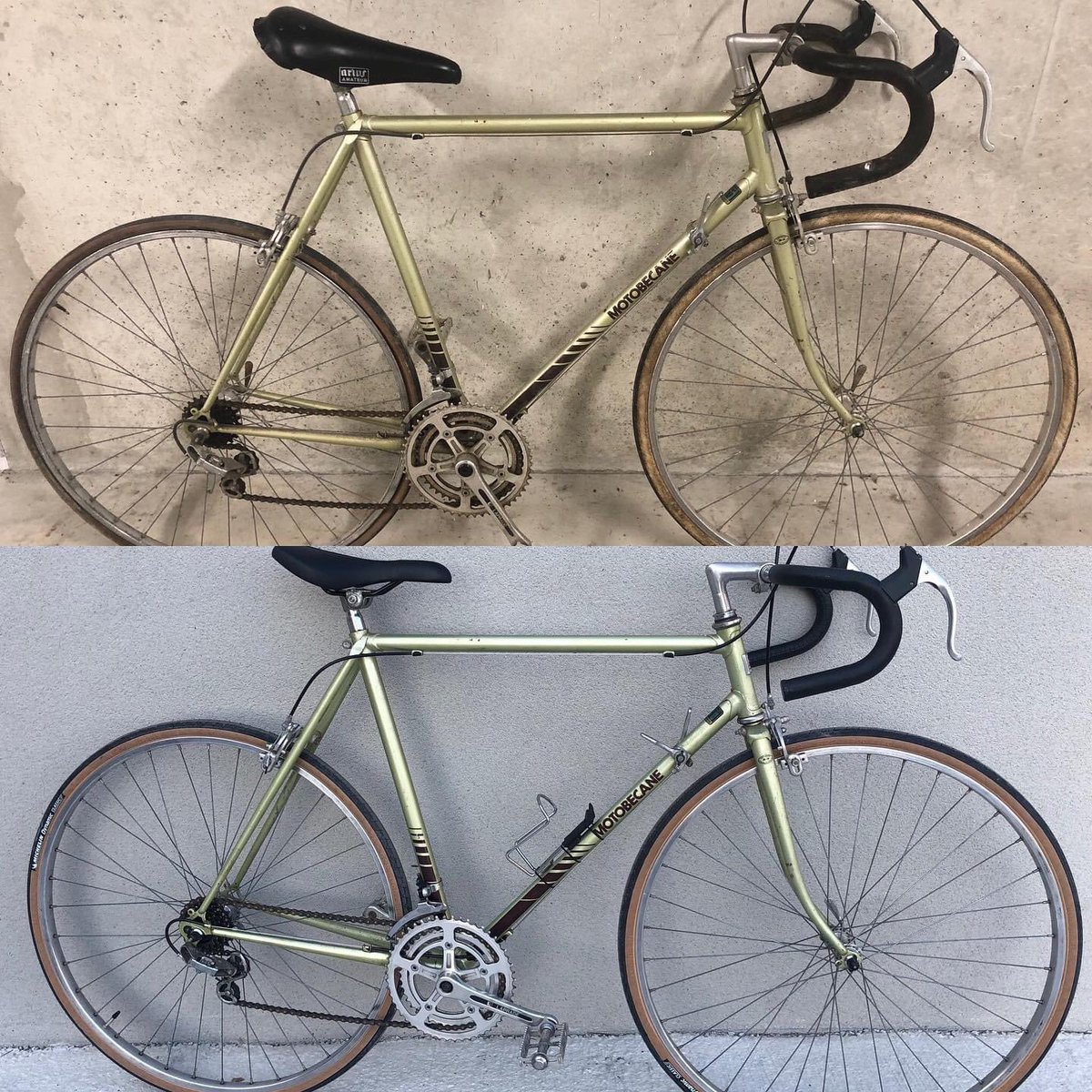 Avant/Après 

#bike #cyclemechanic #cyclingmechanic #bikemechanic #bikelife #bikelifestyle #cyclingaddict #cyclinglife #cyclingphotos #vélo #velo #velotaf #bikemecanic #bikeservice #bikelover #bicyclette #bike #véloélectrique #cyclevintage #instacycling #ilovemybike #bikerepair