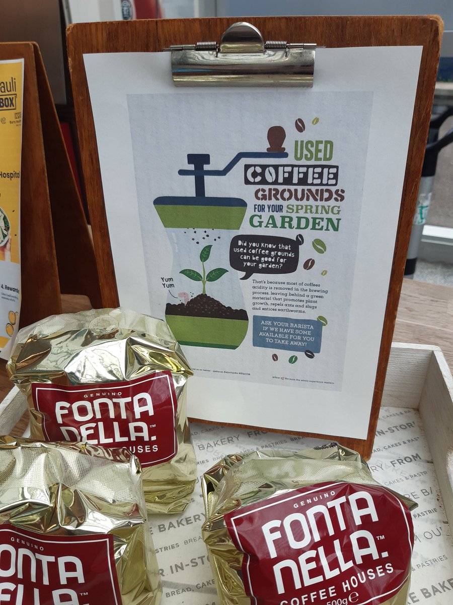 Elior@RoyalLondonHospital (@eliorroyallond1) on Twitter photo #ReuseHero Get your coffee grounds for your garden #Free from #Fontanella <a href="/eatwellelior/">Eatwell Restaurants</a> @RoyalLondonHosp <a href="/SustainableBHNT/">SustainableBarts</a> #ReuseHero Get your coffee grounds for your garden #Free from #Fontanella <a href="/eatwellelior/">Eatwell Restaurants</a> @RoyalLondonHosp <a href="/SustainableBHNT/">SustainableBarts</a>