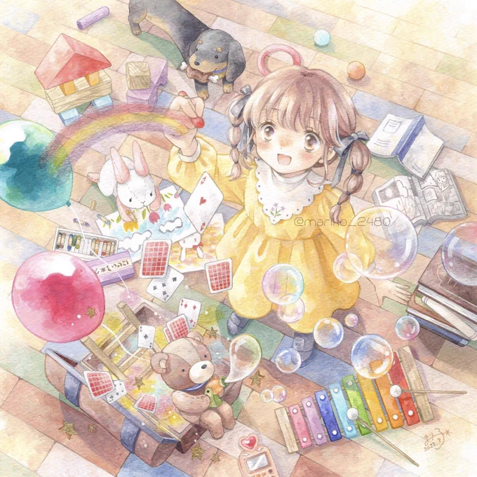 ひとりあそび

#おもちゃ箱は開かれて 