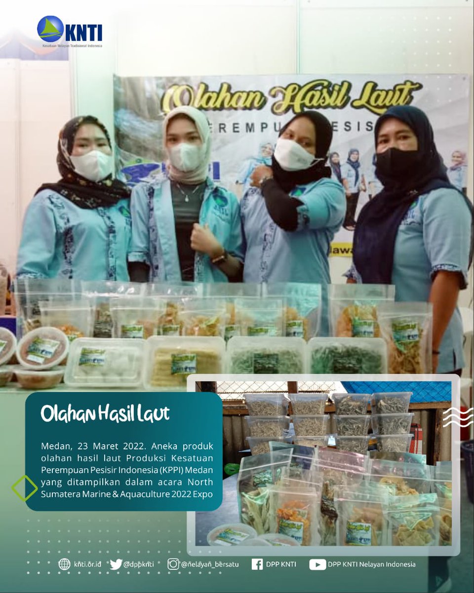 KPPI Kota Medan mengikuti kegiatan North Sumatera Marine &amp; Aquaculture 2022 Expo --

#KPPI #KNTI #MEDAN