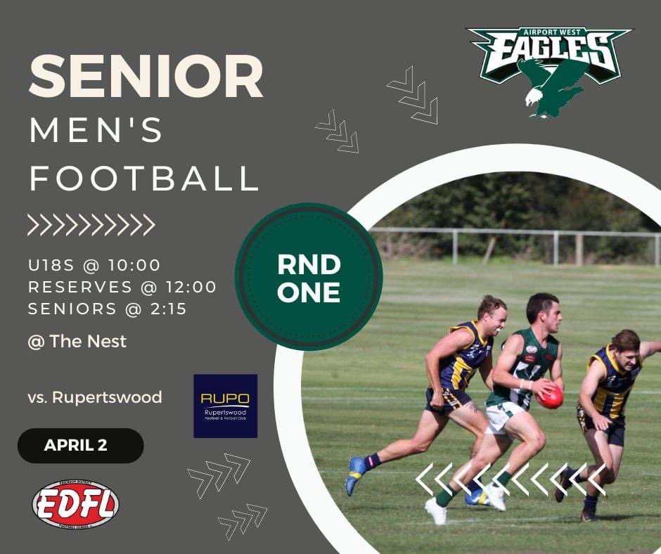 Airport_West_FC's tweet photo. A big weekend of @EDFLfooty at #TheNest. 

We can’t wait to welcome back supporters  along with @RupoFNC and @SKFNC to our home deck #edfl #edflfooty #awfc #airportwestfc https://t.co/emCYUDeJNG