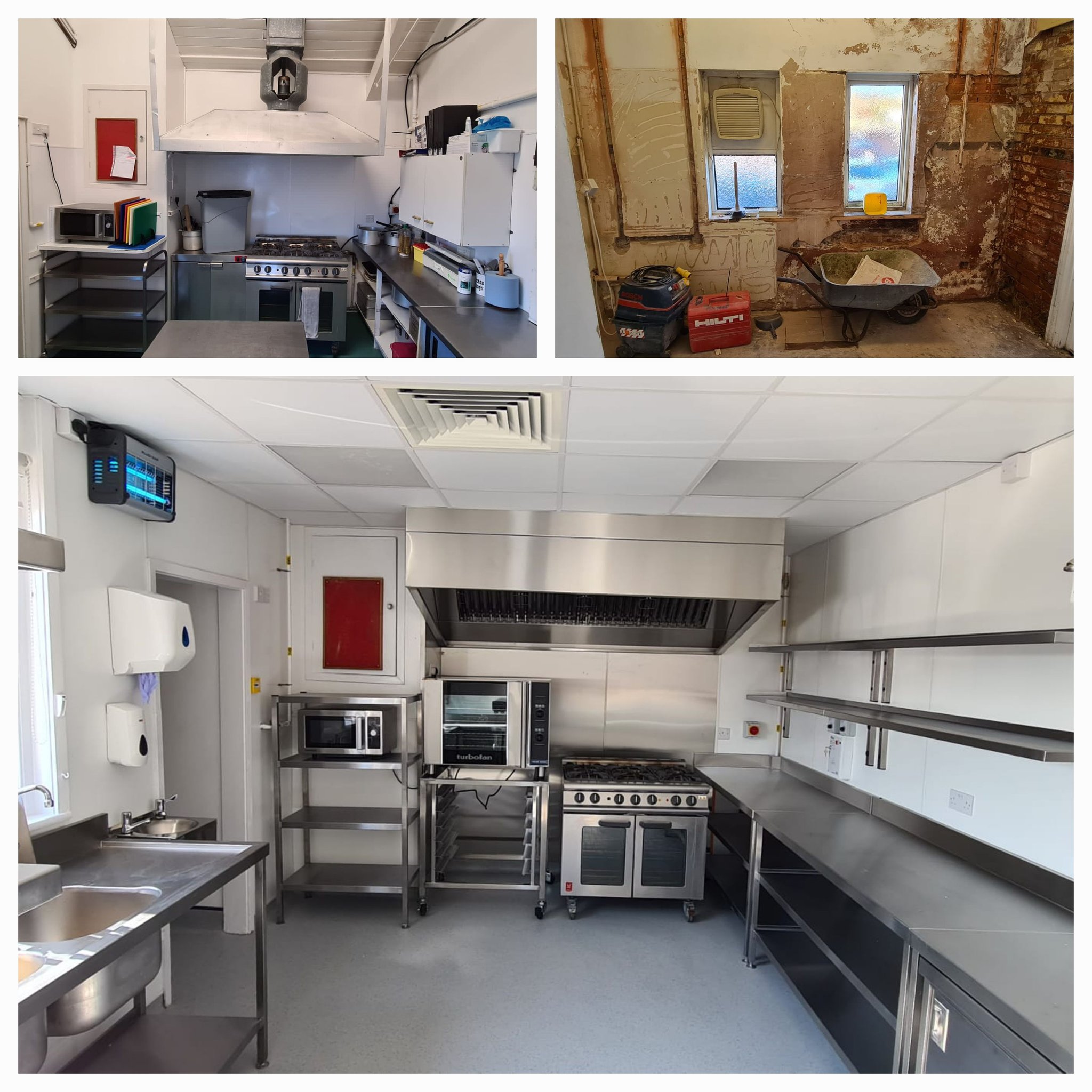 Caterplan Commercial Kitchen Specialists on Twitter: "Before, during &amp;  after turn-key commercial kitchen refurb at Henley Over 60's Club😎  #commercialkitchens @TheRealBlueSeal https://t.co/tkDGrmQsjW" / Twitter