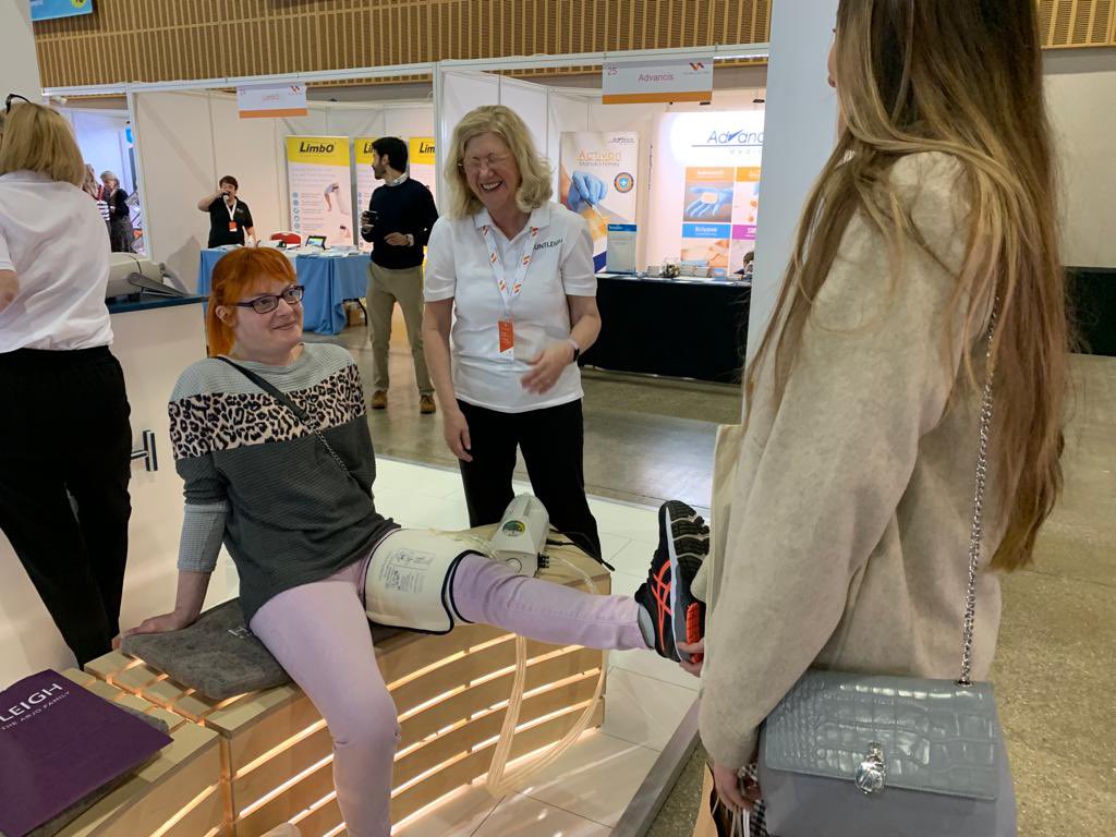 Huntleighdiag's tweet image. “That feels really nice”. Experience #WoundExpress for yourself at #WCT2022