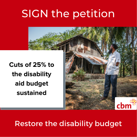 CBMAustralia's tweet photo. Within the #AustralianAid budget, the Government has once again frozen funding for #disability inclusion at $9.6m. Don’t put Australia’s reputation as a leader on disabilities at risk, invest more to support people with disabilities. #Budget2022 https://t.co/19AfulbHHZ https://t.co/YBBaCpREpB
